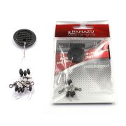 Стопор с вертлюгом Namazu ROLLING SWIVEL PEARL BEADS AND OLIVE RUBBER STOPPER , р. S (уп.4 шт)/2000/