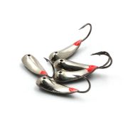 Мормышка паяная ЯМАН Уралка, вес 1,9 г, кр.№6,  нейзильбер (уп.5шт.)