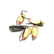 Мормышка паяная ЯМАН Уралка, вес 1,9 г, кр.№6, латунь (уп.5шт.)