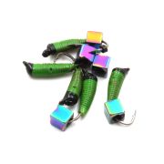 Мормышка вольф. безнасадочная "ЯМАН" Ручейник №3, d-1.5 мм, L-8.5 мм, вес 0,60 гр.,кошачий глаз свер