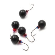 Мормышка литая ЯМАН "Дробинка Бол.", вес 1 гр., кр. Kumho №23, цв. черный (уп. 5 шт.)