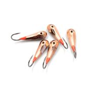 Мормышка паяная ЯМАН Уралка Сред. №2, вес 1,3 гр., кр. №8, цв. медь (уп. 5 шт.)