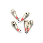 Мормышка паяная ЯМАН Уралка Сред. №2, вес 1,3 гр., кр. №8, цв. нейз. (уп. 5 шт.)