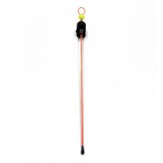 Сторожок ЯМАН "Кубышка-4" с бусиной, ЧПУ, L-135мм, грузопод. 0,75-3,5г.цв.оранж.(уп.10 шт)