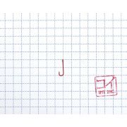 Крючок KOI "ROUND BEND", размер 18 (INT), цвет RED (10 шт.)/200/