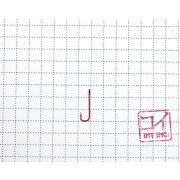 Крючок KOI "ROUND BEND", размер 14 (INT), цвет RED (10 шт.)/200/