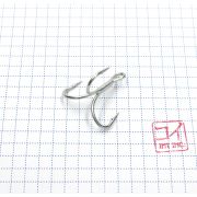 Крючок KOI "6066", размер 2 (INT), цвет MT, тройник (10 шт.)/320/240/