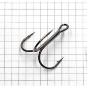 Крючок Namazu «Round treble», размер 2/0 (INT), цвет BN, тройник (50 шт.)/132/72/