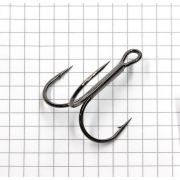 Крючок Namazu «Round treble», размер 3/0 (INT), цвет BN, тройник (50 шт.)/132/72/