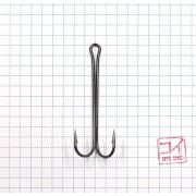 Крючок KOI "3 XL DOUBLE HOOK", размер 1/0 (INT), цвет BN, двойник (10 шт.)/15/