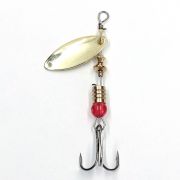 Блесна вращ. Namazu Alleria, вес 2 г, цвет 02 (латунь)/200/