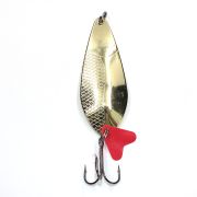 Блесна колеб. Namazu Piranja, вес 18 г, цвет 02 (латунь)/200/