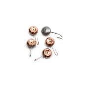 Мормышка паяная ЯМАН Сердечко, вес 2,71 г, медь (уп. 5 шт.)