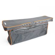 Накладка на сиденье "СЛЕДОПЫТ" мягкая, с сумкой, 65 см, цв. серый/5/