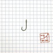 Крючок KOI "SINGLE SPOON HOOK 2", размер 10 (INT), цвет BN (10 шт.)/100/
