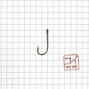 Крючок KOI "SINGLE SPOON HOOK 2", размер 4 (INT), цвет BN (10 шт.)/100/