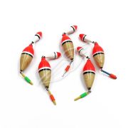 Поплавок зимний ЯМАН "Капля" двойной, бальса, 3,5 г, цв. в ассорт. (уп. 5 шт.)