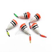 Поплавок зимний ЯМАН "Конус" одинарный, бальса, 2,0 г, цв. в ассорт. (уп. 5 шт.)