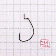 Крючок KOI "HARD GAME OFFSET", размер 2/0 (INT), цвет BN, офсетный (5 шт.)/900/