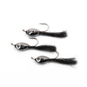 Мормышка ЯМАН "Малек пыздрик" с ушком, L-19 мм, вес 0,4 г, кр. Kumho №2, цв. оранжевый (уп. 3 шт.)