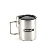 Кружка изотермическая "СЛЕДОПЫТ", складные ручки, 280 мл/100/