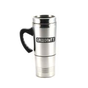 Кружка изотермическая двойная "СЛЕДОПЫТ", 330+180 мл/48/