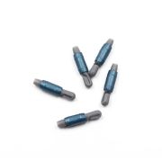 Коннектор для крепления лески к удилищу серо-синий перламутр (СТОНФ) 1,8 (уп. 10 шт.)