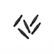 Коннектор для крепления лески к удилищу чёрный 1,0 (уп. 10 шт.)