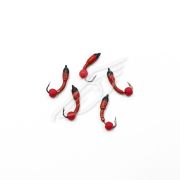 Мормышка вольф. безнасадочная "ЯМАН" Лесотка №3, d-3 мм, L-8 мм, вес 0,75 г, латунный шар, цв. салат