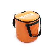 Ведро с крышкой "СЛЕДОПЫТ" для рыбы, ПВХ, 33х33х30 см, цв. оранжевый/60/