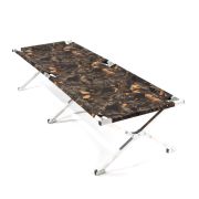 Раскладушка туристич.  "СЛЕДОПЫТ" в чехле, 1950х650х400 мм, труба алюм. 25х25х2 мм
