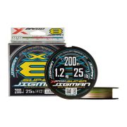 ШНУР YGK X-BRAID SUPER JIGMAN X8 200М MULTICOLOR #1.0, 0.165ММ, 20LB, 9.0КГ