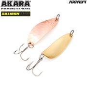 Блесна колеб. Akara Salmon Кижуч 70 мм 16 гр. CU/GO