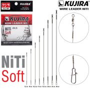 Поводок Kujira Hard никель-титан, жесткий 0,2 мм 4 кг 10 см (2 шт.)